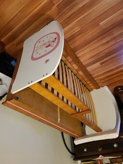Predám detskú postel aj s matracom 160 x 80 - 2