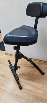 Gravity FM Seat 1 BR Kovová klavírna stolička Black - 2