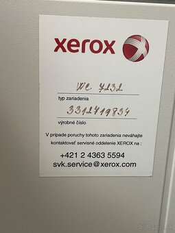 Xerox tlačiareň - 2