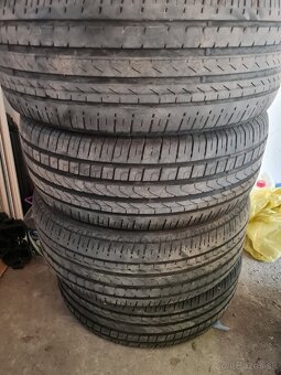Predám 4 Letne pneumatiky 235/55 R18 - 2