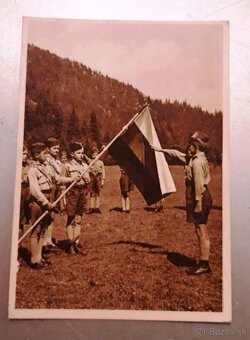 Slovenský štat-Hlinkova mládež--3 kusy pohladníc. - 2