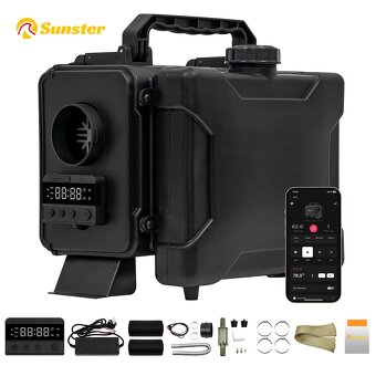 Naftové kúrenie bluetooth GSM SIM karta ovládanie - 2