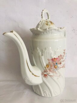 Starozitny secesny cajnik antik vyse 100 rocny - 2