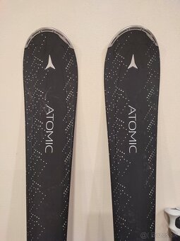 Dámske zjazdové lyže Atomic Cloud 9 + lyžiarky Atomic Hawks - 2
