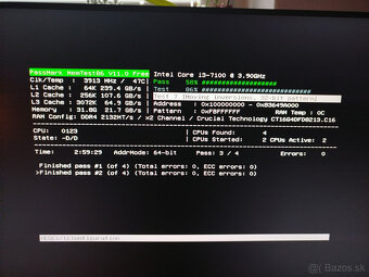 DDR4 32GB /2x 16GB/ 2133MHz Crucial - 2