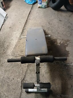 Lavička na cvičenie - 2