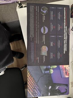 Herná klávesnica a príslušenstvo 4v1 - 2