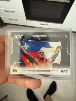 UFC kartička Dustin Poirier – Topps Now - 2
