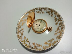 zlaté vreckové hodinky 14k - 2