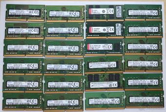 Predám DDR4 RAM do notebookov, rôzne modely - 2
