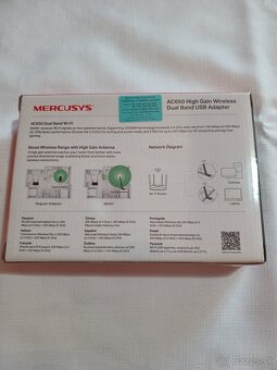 Wifi adaptér Mercusys MU6H AC650 - 2