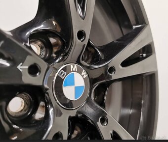 4x BMW original R17 hliníkové disky čierne - 2
