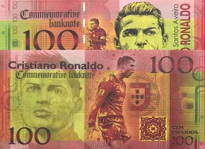Bankovka CR7 Ronaldo - 2