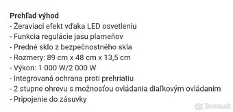Elektrický krb - 2
