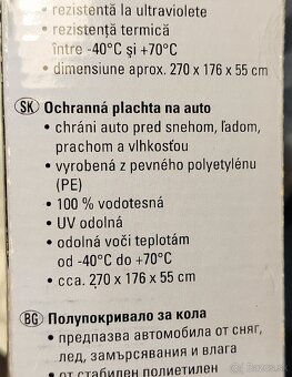 Plachta na auto - 2