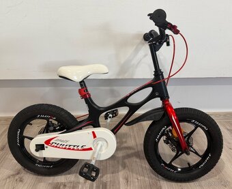 Detský bicykel RoyalBaby SPACE SHUTTLE, 14", čierny. - 2