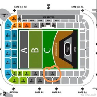 2x  SEPAR koncert listok - 2
