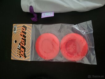 Koss Porta Pro + 2x Yaxi Pads (modré/červené) + Yaxi vrecko - 2