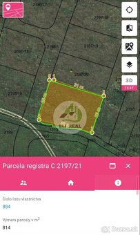 21. Pozemok 814m2 na RD v Novej Lesnej - 2