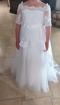 Saty dievcenske biele prijimanie - 2