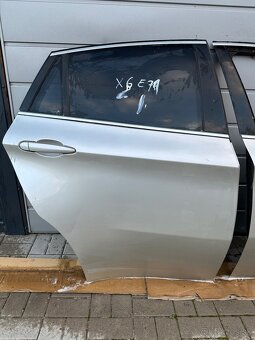 Dvere BMW e71 x6 strieborna farba - 2
