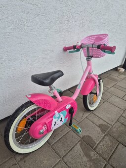 Detsky bicykel 14palcovy BTWIN 3-5rokov - 2