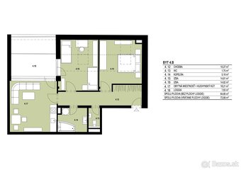 Byty na Hornej - Podkrovný 3-izbový byt v centre Banskej By - 2