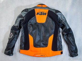 Kožená bunda KTM – veľkosť L (52) - 2