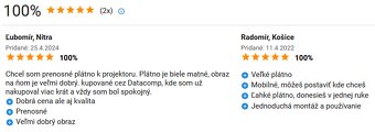 AVELI projekčné plátno 100" - 2