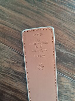 Lv louis vuitton opasok designer koženy logo lv belt - 2