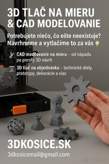3D TLAČ NA MIERU a CAD MODELOVANIE - 2