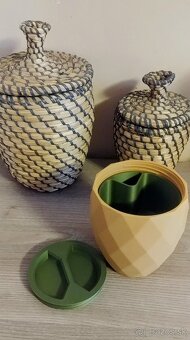Doza na pistacie vysoká-3D tlac - 2