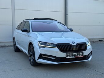 Superb Sportline 2.0 TDI 140kW DSG • DCC • Panoráma • Kamera - 2