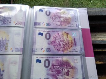 0 eur bankovky darček starožitnosti invest - 2