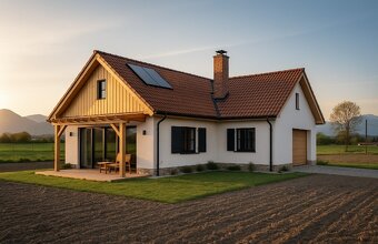 Stav. pozemok 922 m2+168 m2 podiel na príj. ceste-Blatnica - 2