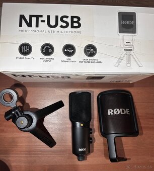 Predám mikrofón Rode NT-USB - 2