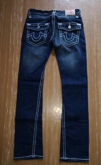 TRUE RELIGION tmavomodré dámske značkové rifle (NOVÉ) - 2