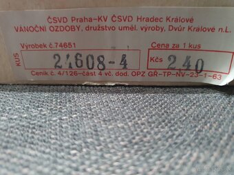 RETRO VIANOČNÉ OZDOBY - 2