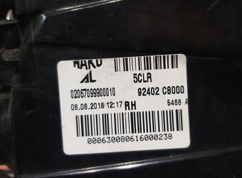 Hyundai i20 II 2014- pravé zadné svetlo - 2