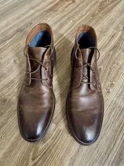 Pánske kožené topánky nové veľkosť 45 - 2
