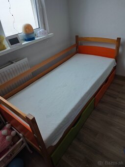 Predám posteľ rozmery 80x200cm, iba osobný odber - 2