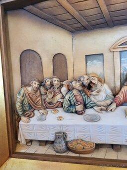 Dreveny obraz vyrezavany - 2