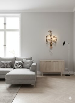 Elegantná nástenná Lampa/Svietnik - 2