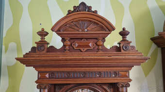 secesné nástenné historické hodiny - 2