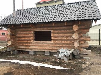 Predám drevenicu z guľačov - 2
