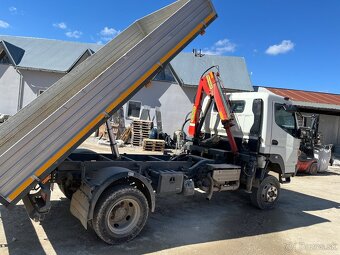 Predám sklapac s hydraulickou rukov canter 4x4 - 2