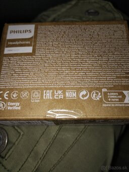 Predám nerozbalené bezdrôtové slúchadlá PHILIPS TAT2139WT - 2