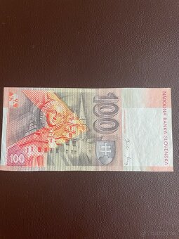 100 slovenských korún U 2001 - 2