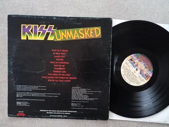 KISS „Unmasked „ /Casablanca 1980/ skvely stav LP made in - 2