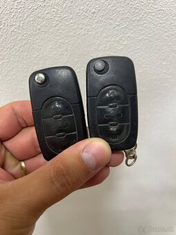 Originál kľúče Audi - 2